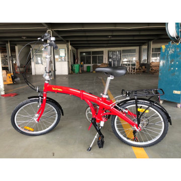 20 Inch in Stock Red Aluminum 7s Bicycle